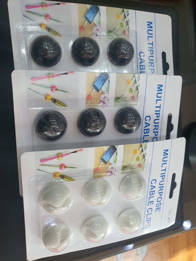 어바인클래스 원형 선정리 홀더 블랙 화이트