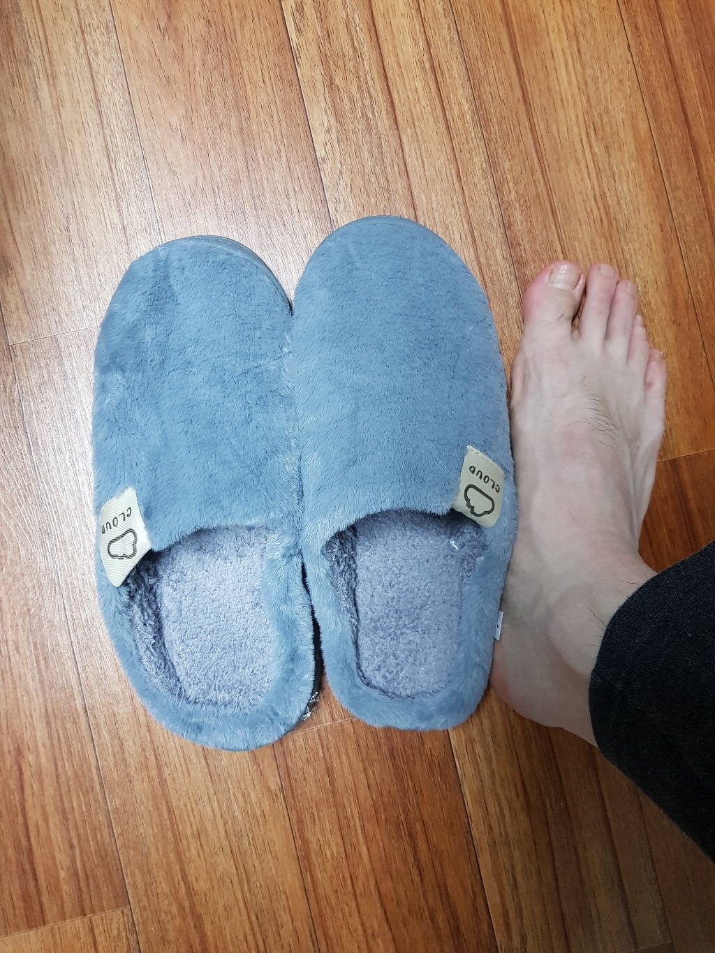 클라우드 겨울 털 거실화 실내 슬리퍼 사무실 슬리퍼 실내화