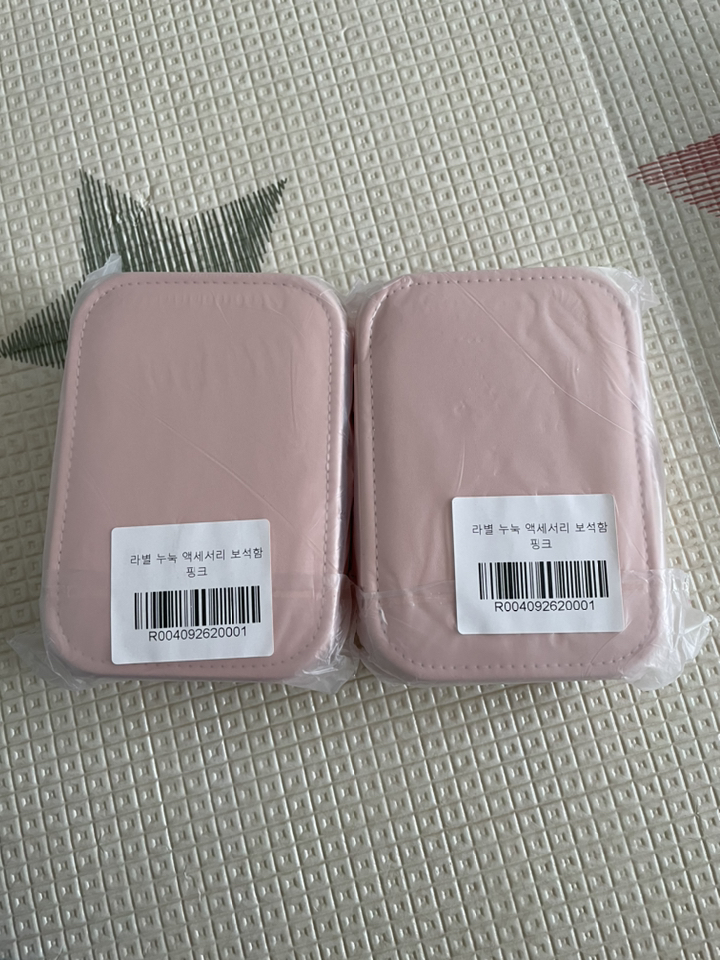 라별 누눅 액세서리 보석함 핑크