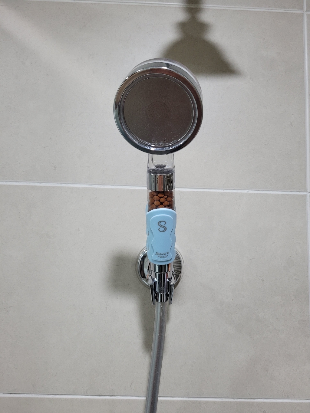 코시나 360도 흡착 샤워기 거치대