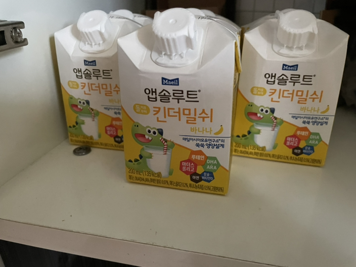 앱솔루트 킨더밀쉬 바나나