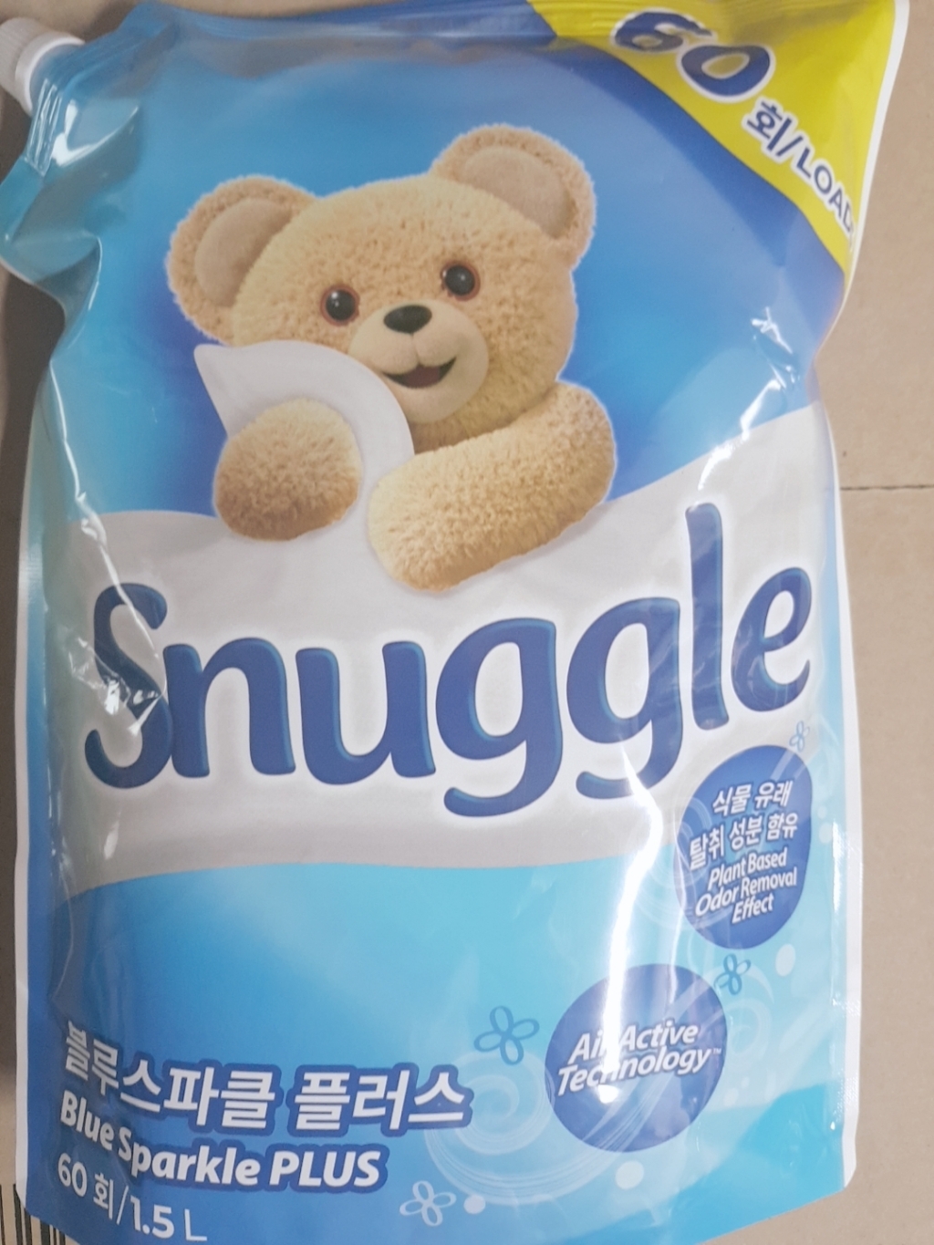 스너글 블루스파클 플러스 섬유유연제