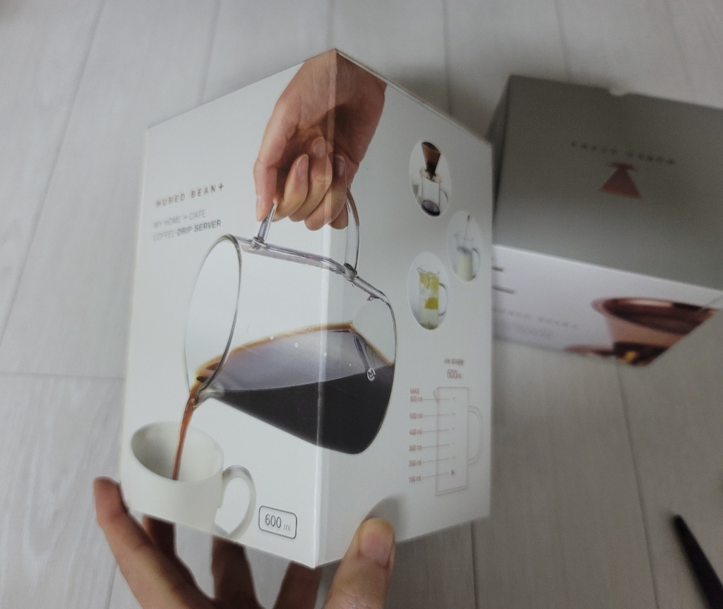 휴레드 빈플러스 반영구 스텐필터 커피 드리퍼 핸드드립 TF03