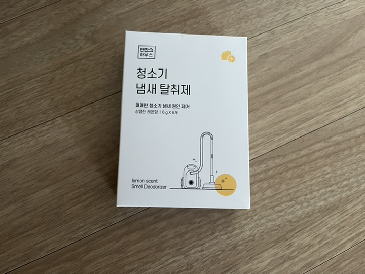 만만하우스 청소기 탈취제 필터 냄새 제거