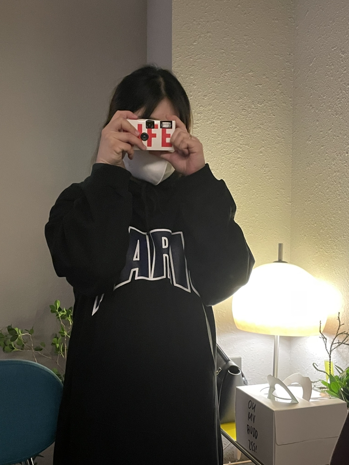 팡팡샵  파리 후드 임부 원피스