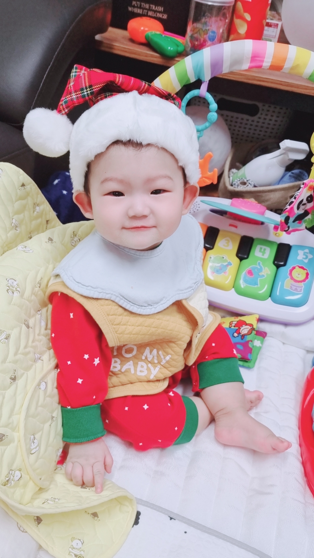 골든래빗 긴팔 베이비 별별 바디수트