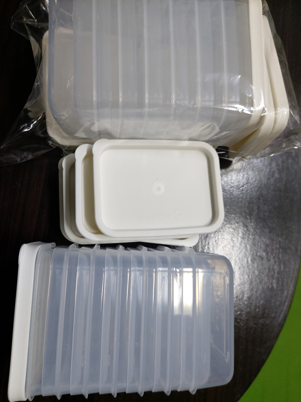 씨밀렉스 냉장고 냉동실 보관 정리 용기 화이트