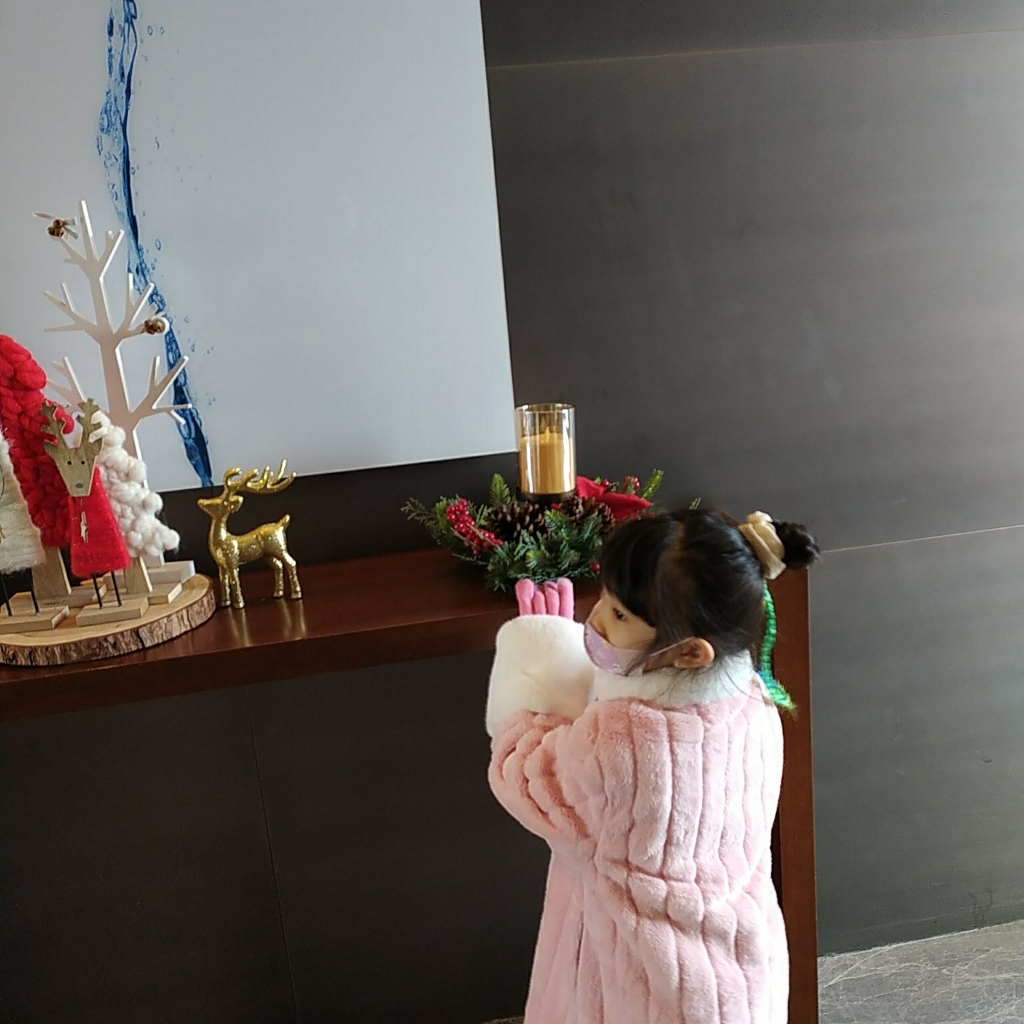 치크 괴정점 **여아 예쁘고 가볍고 포근포근 퍼코트 CKJW20T