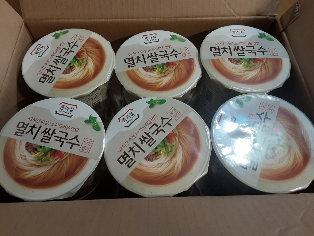 종가집 멸치 쌀국수