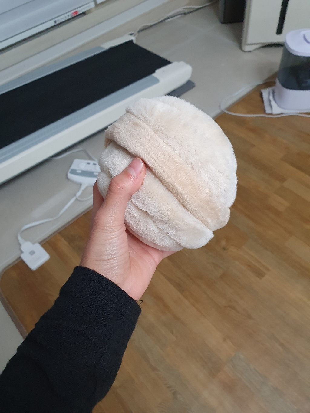 라온텐 따뜻한 마카롱 털 귀마개