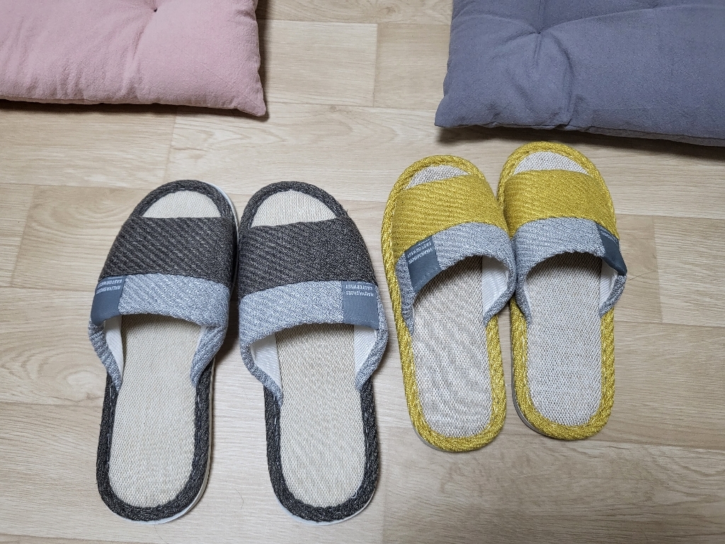 여름거실화 투톤콤비 거실화 실내슬리퍼
