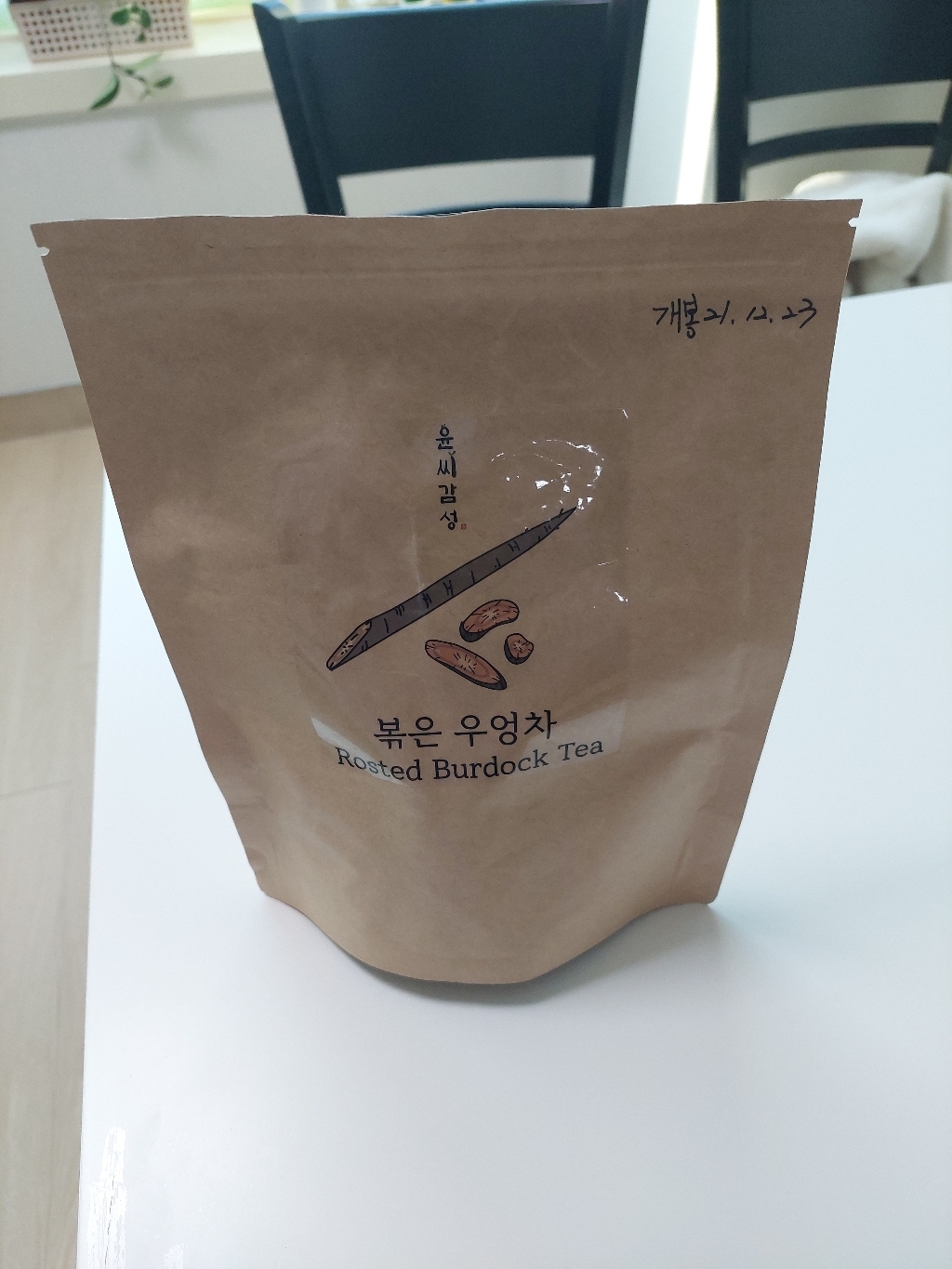조은약초 껍질째 로스팅한 국내산 볶은 우엉차