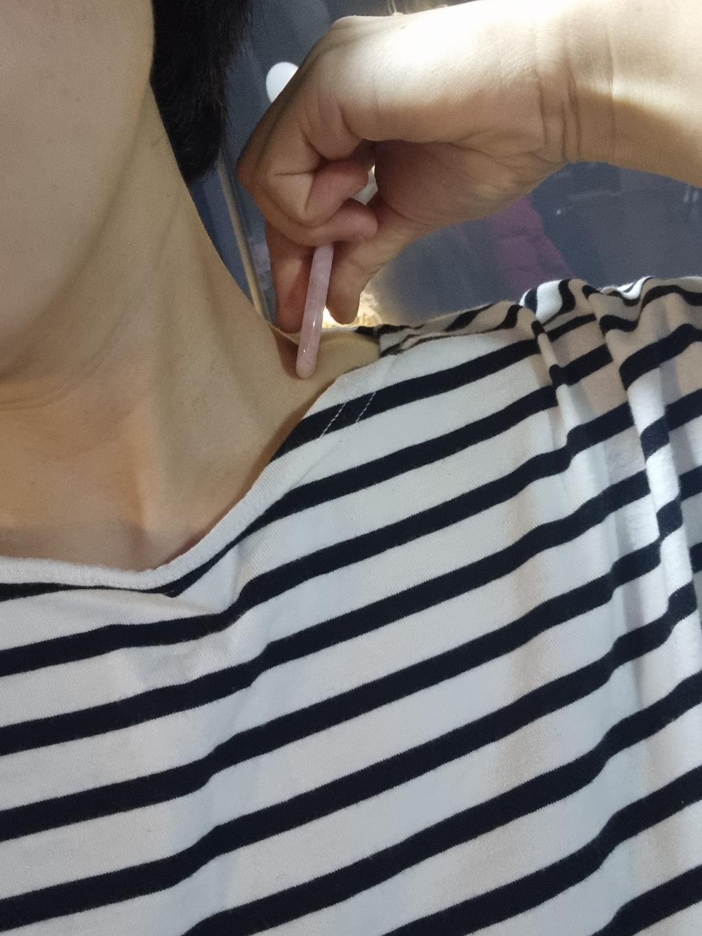 라이프메이드 경락마사지 괄사 로즈쿼츠 리뷰후기