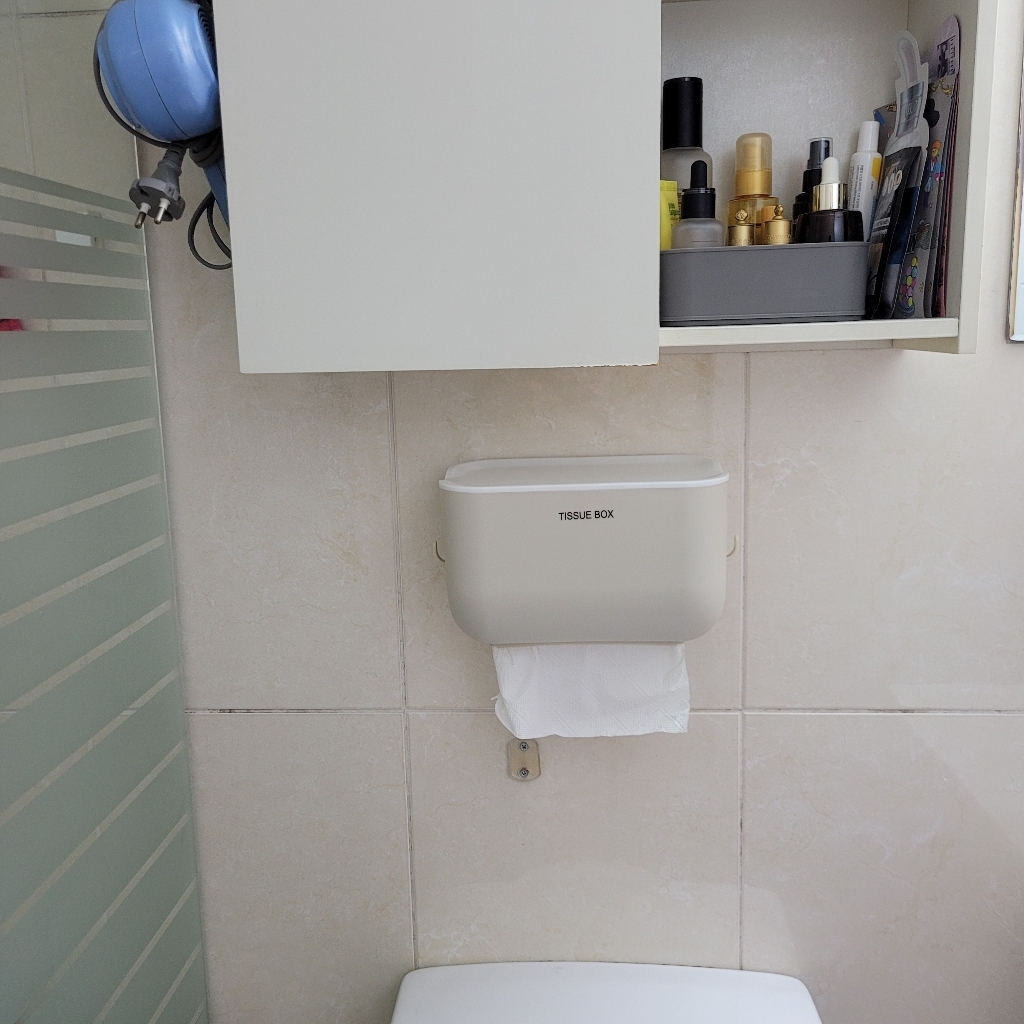 오마이남친 접착식 방수 휴지 티슈 케이스