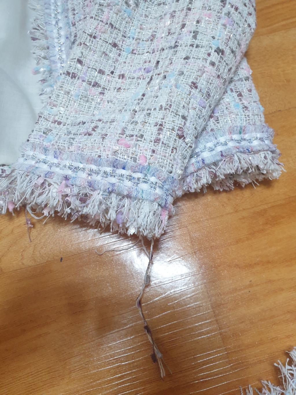 앤젤아이 여아용 트위드 자켓 조끼 원피스 가방