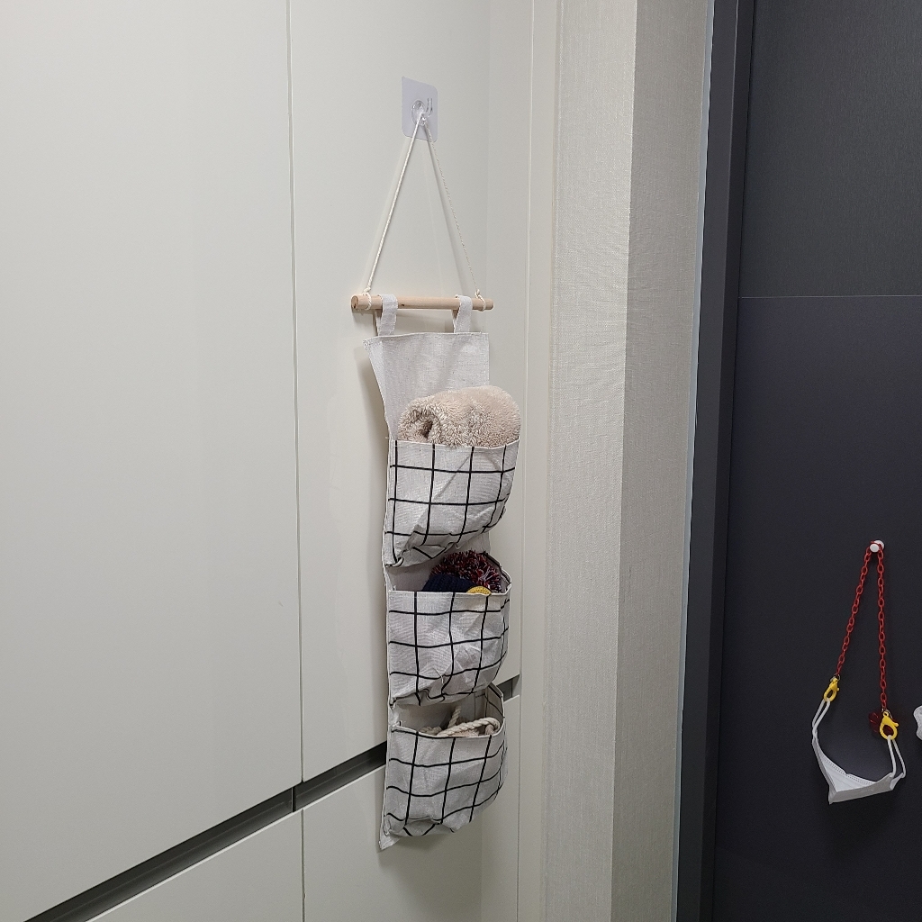 마켓감성 북유럽 벽걸이 다용도 포켓