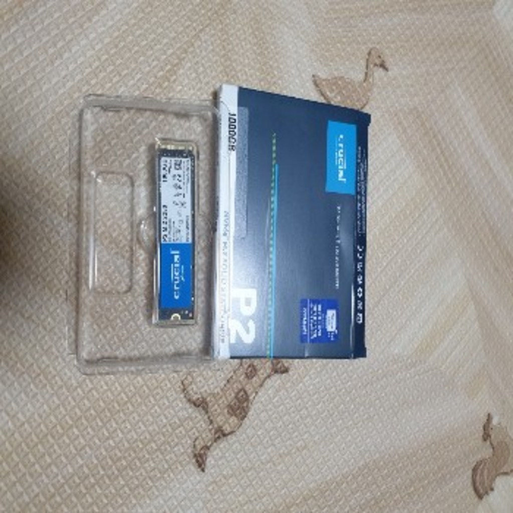 마이크론 크루셜 2 2 NVE SSD