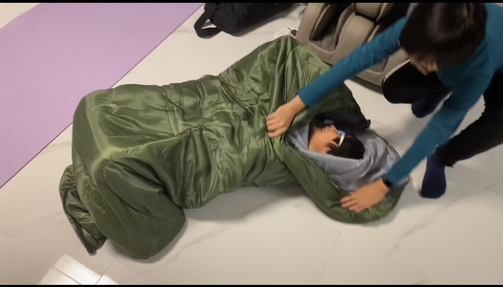 세인C 침낭 캠핑 이불 3계절 차박 경량 휴대성 카키색