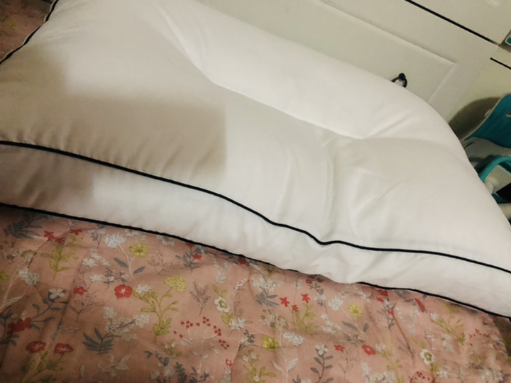 아임리빙 중량업 블랙라인 텔용 나노 다운필 소프트 마법베개솜 C자형