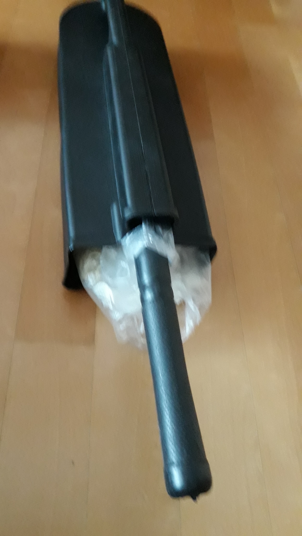 고바이카 블랙 가방 특대 먼지털이개 자동차 먼지떨이