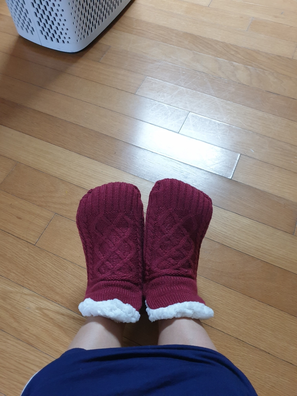 월드25-겨울수면양말 리뷰후기