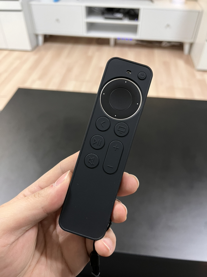페이럽 애플티비 TV 리모컨 2021 4K Siri 환 실리콘 스크래치 보 케이스