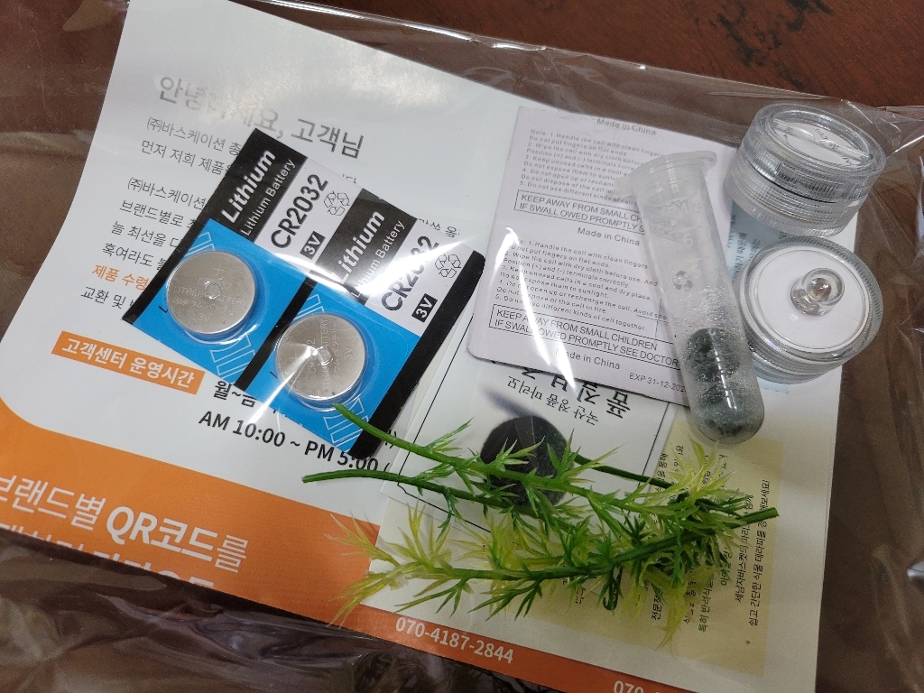 세남자바스켓 수경식물 국산 마리모 단품 리뷰 후기