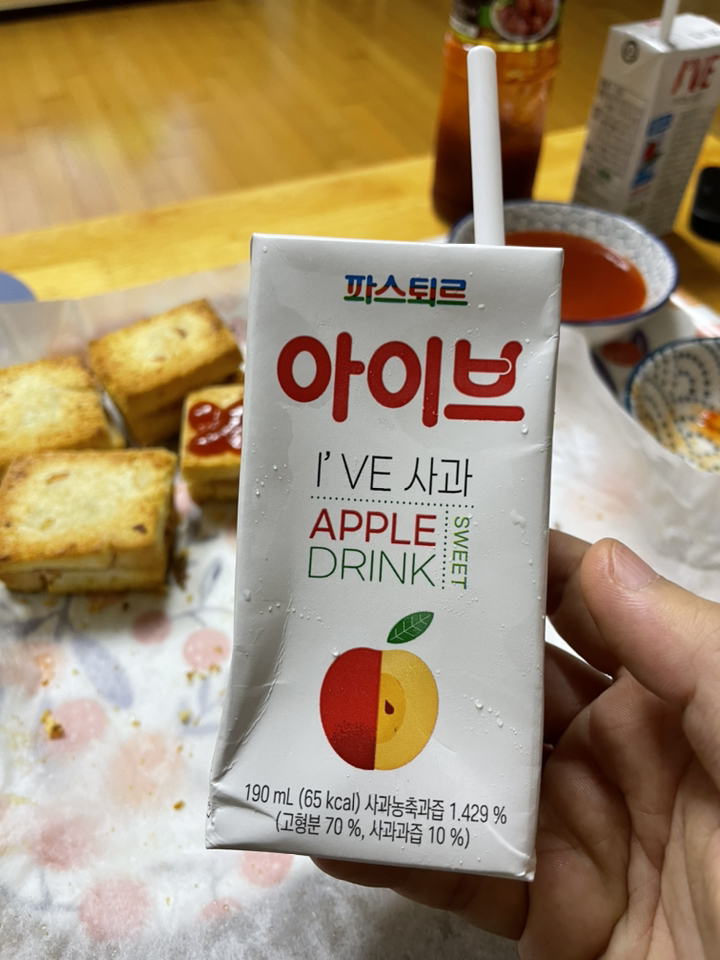 롯데푸드 아이브 사과 과일주스