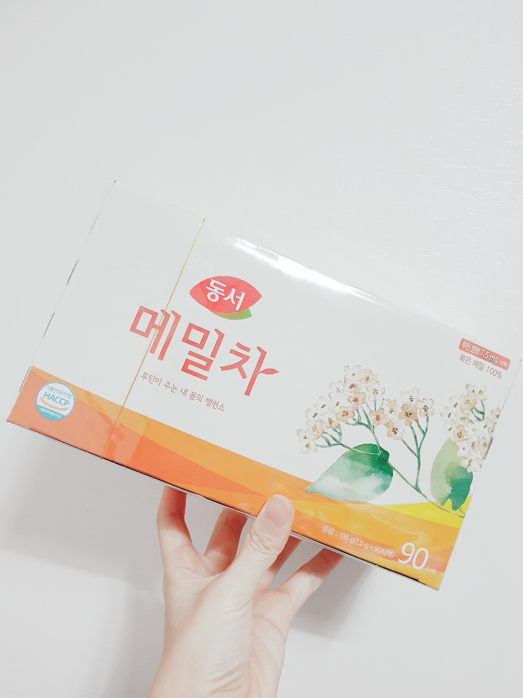 동서 메밀차 티백
