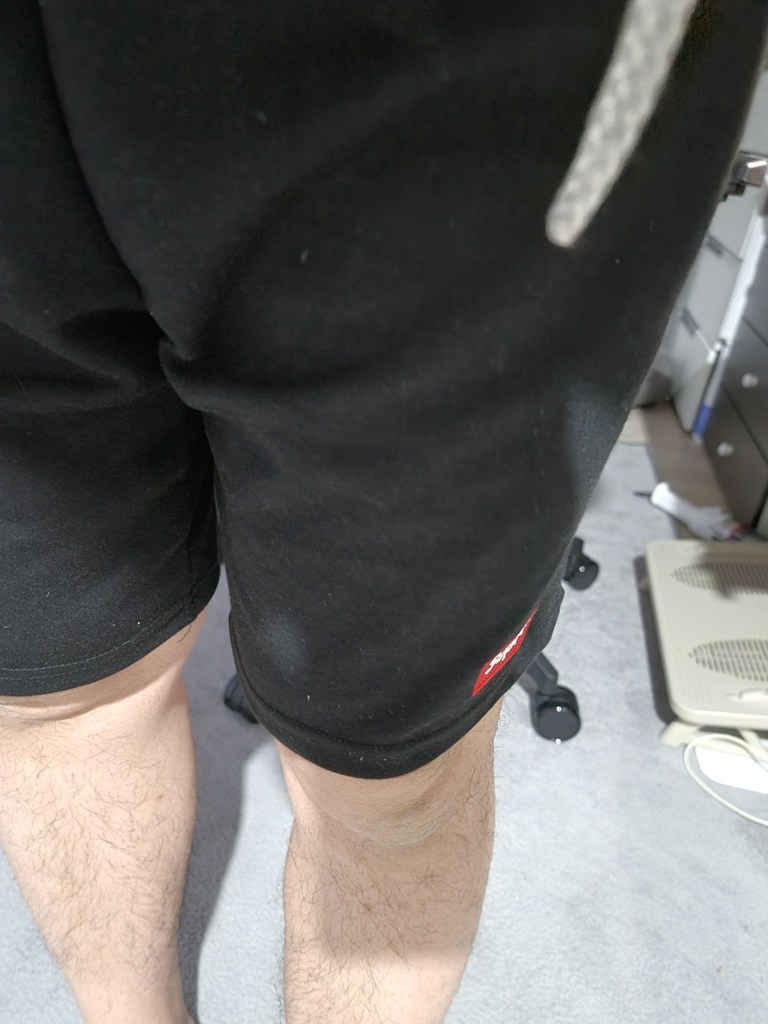슈프림 남녀공용 반바지 IB-와펜앰플 5부팬츠 리뷰후기