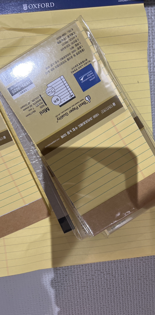 OXFORD 크라프트패드 ini 50매