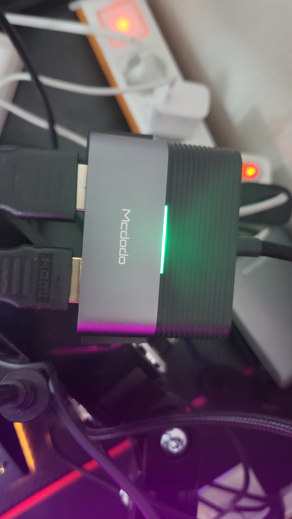 맥도도 3 in 1 C타입 USB 멀티 확장 허브 어댑터 HDI2 C타입 D