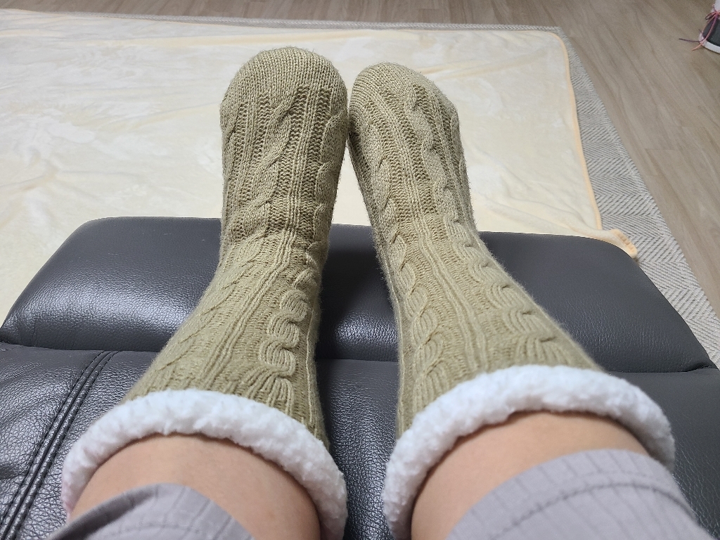 러브핑코 세르파 부츠 양말