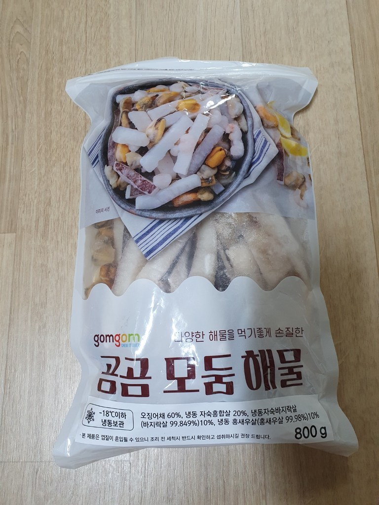 곰곰 모둠 해물