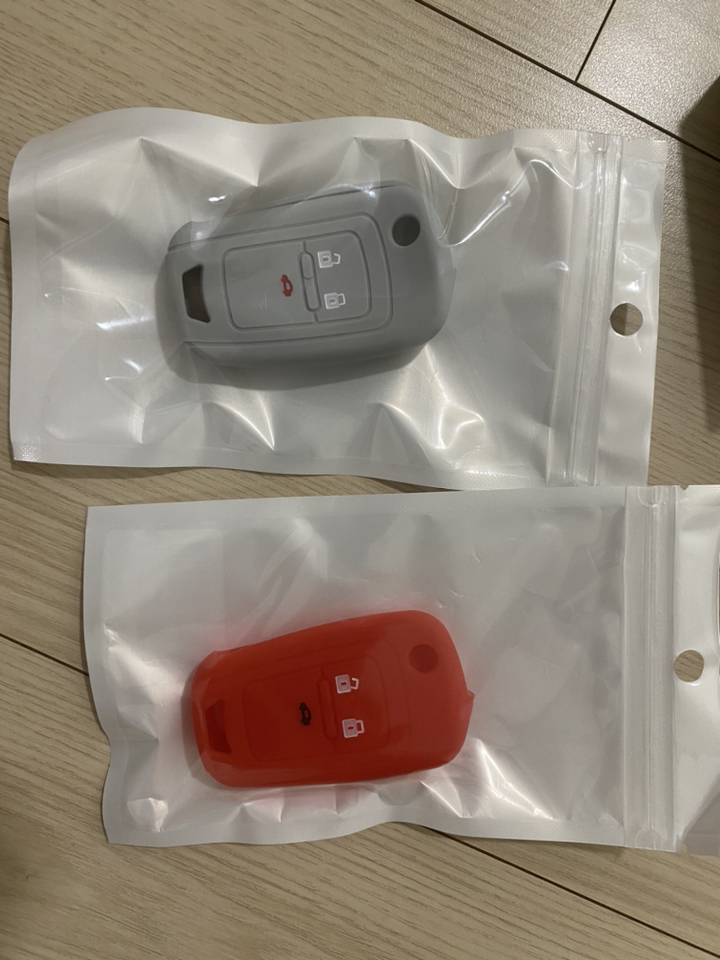 이너스 쉐보레 3버튼 폴딩 키 실리콘 케이스