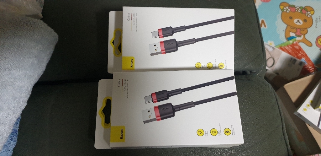 베이스어스 기본C타입 QC30 지원 케이블