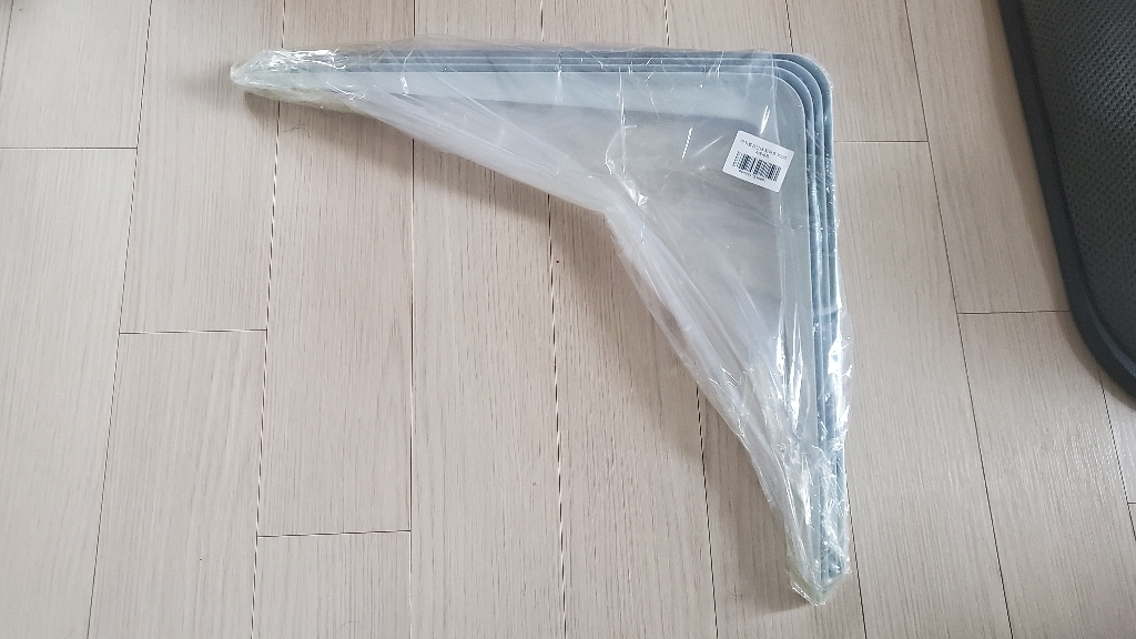 ZIO-BIZ 까치발 선반대 화이트