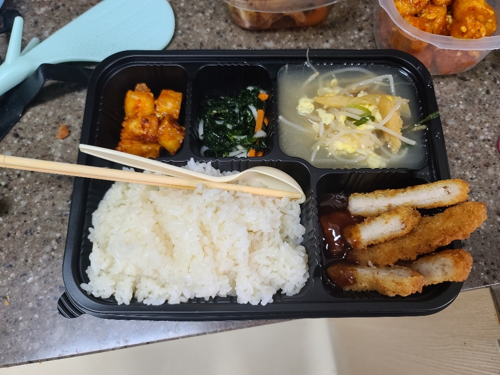 피크닉하우스 5칸 일회용 도시락용기