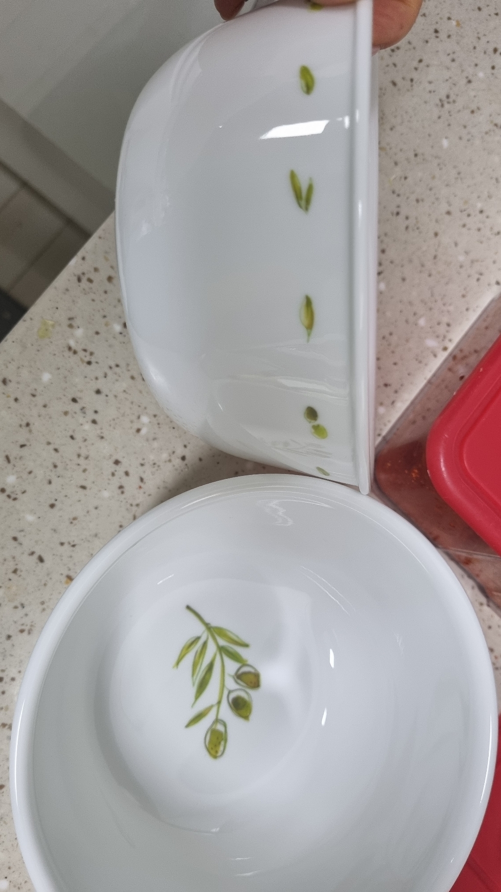 코렐 올리브가든 면기 리뷰후기