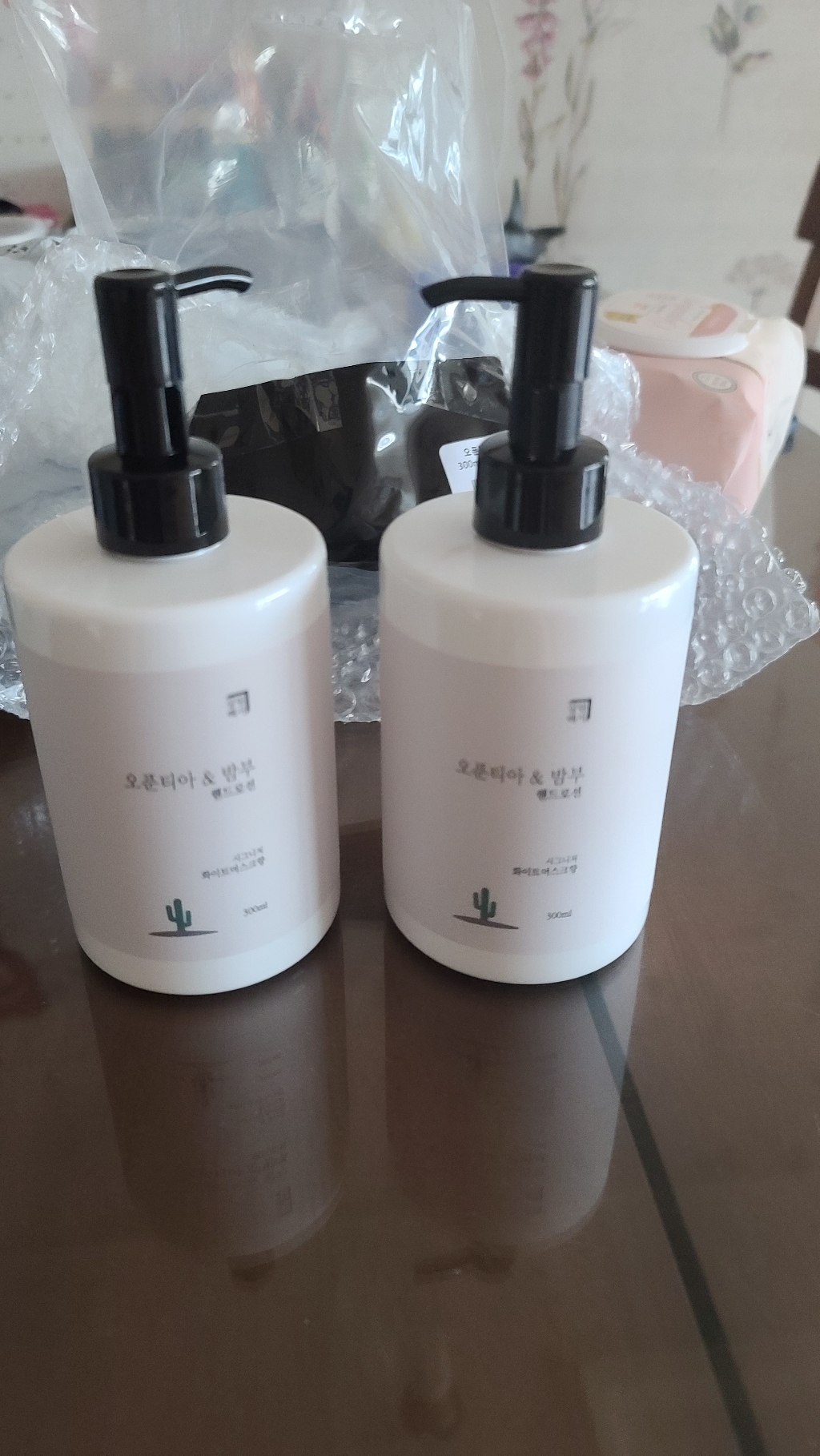 살림백서 오푼티아 앤 밤부 핸드로션 화이트머스크향
