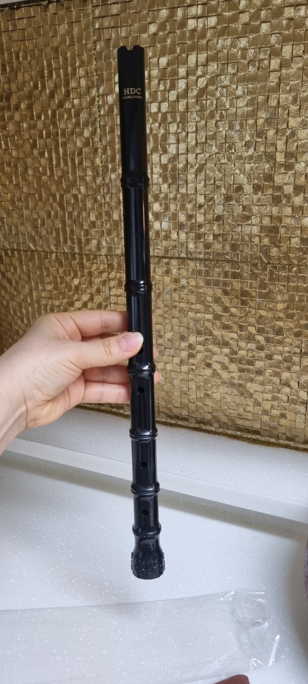 HDC영창 ABS 뿌리 단소 YD-B100 패브릭 가방