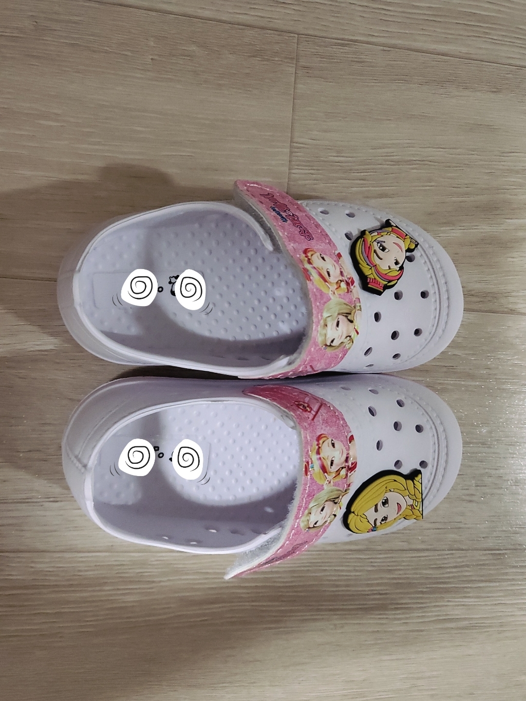 소피루비 베이 벨크로 미끄럼방지 EVA 아동 실내화
