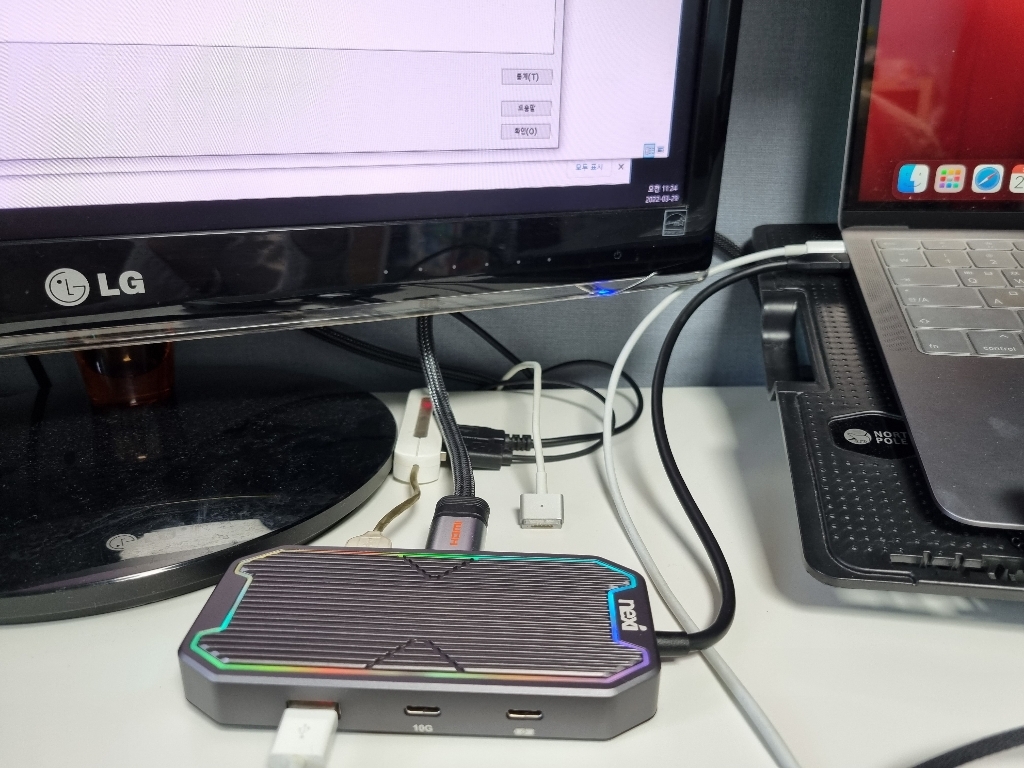 넥시 7 IN 1 USB 31 Tye C RB 멀티스테이션