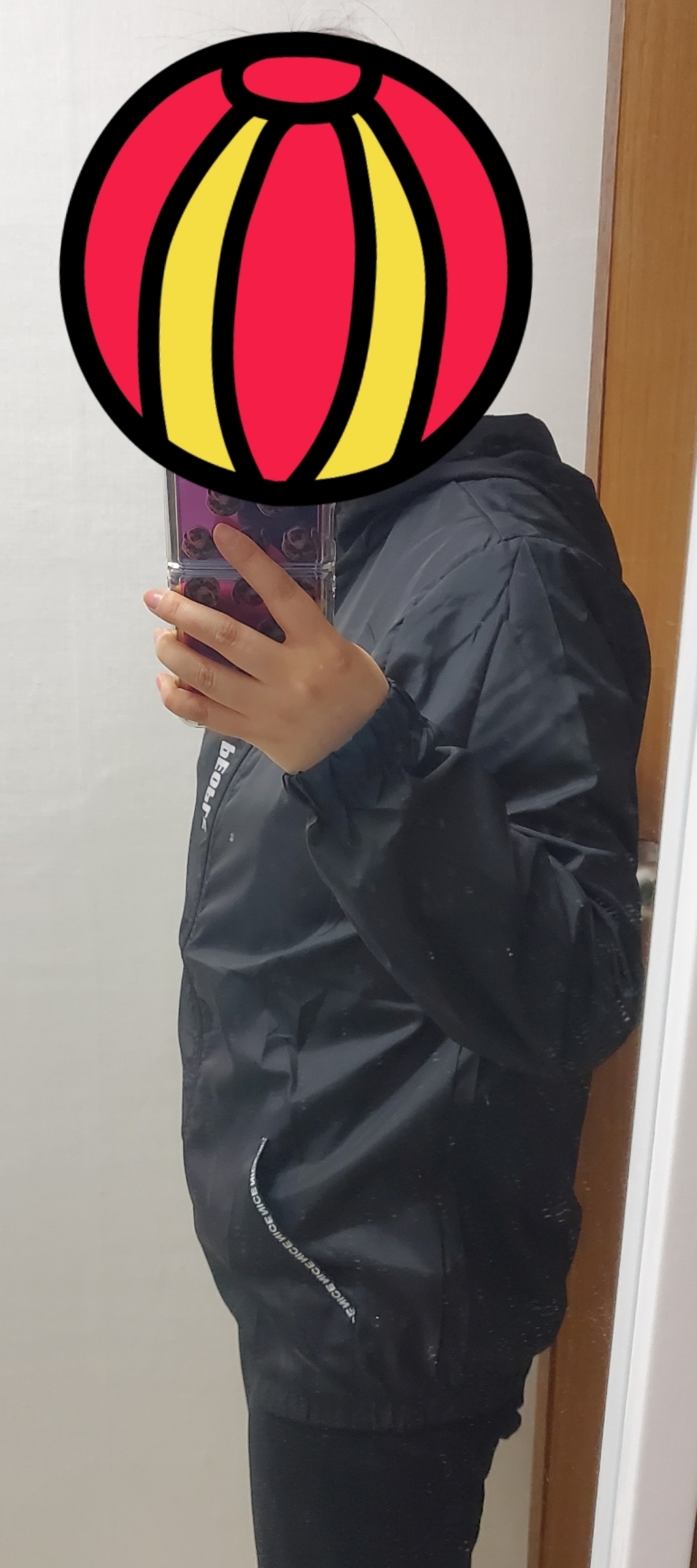 일월전빵 남녀공용 점퍼 초경량 집업 바람막이 자켓 아우터