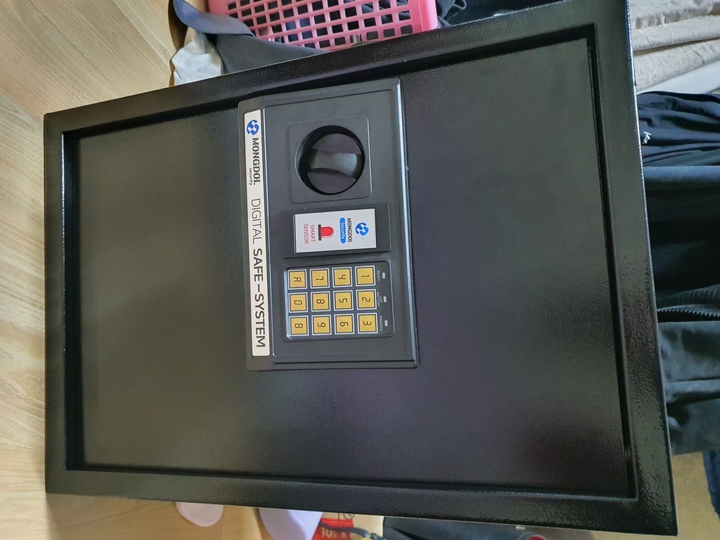 오에이데스크 디지털 충격 감지 안전 금고 50