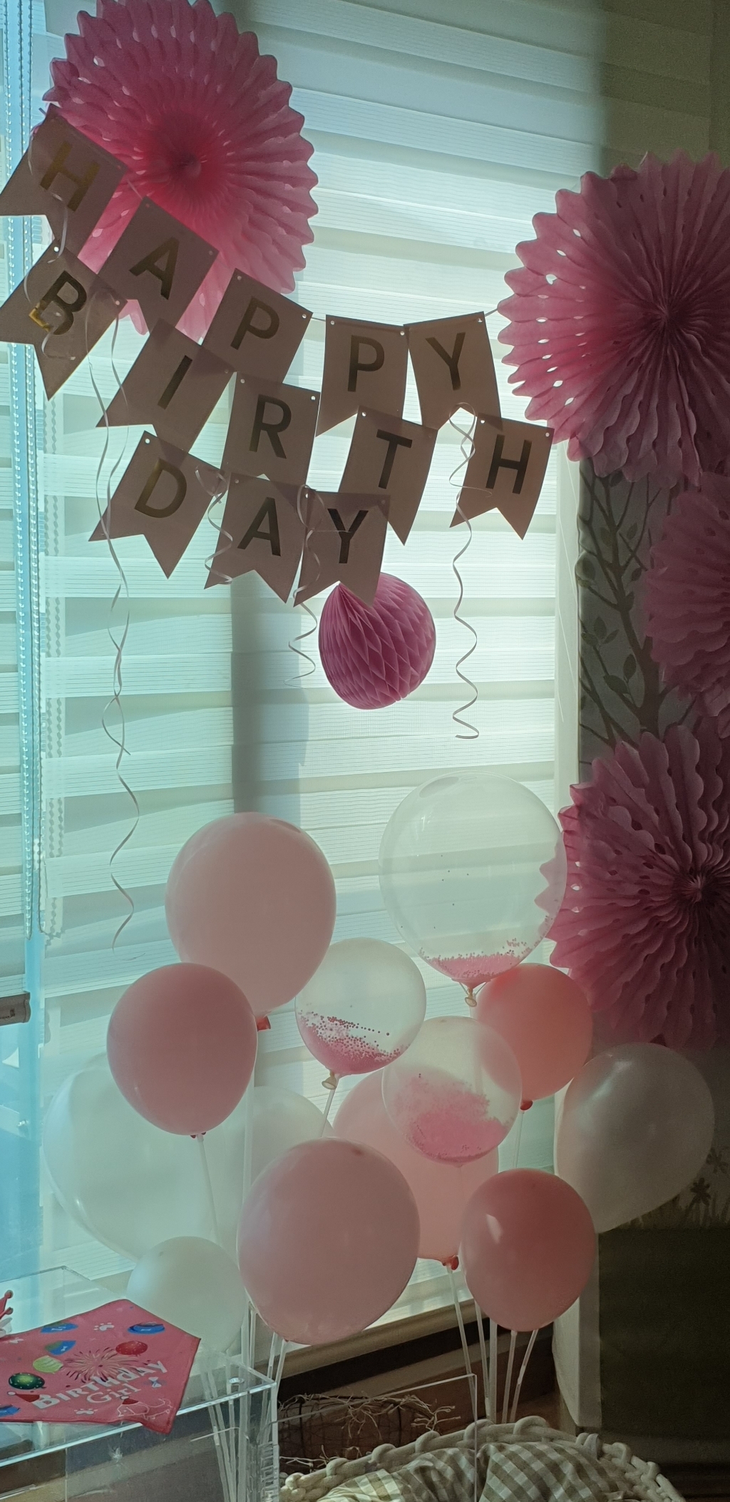 벌룬 플래그 강아지 생일파티 리뷰 후기