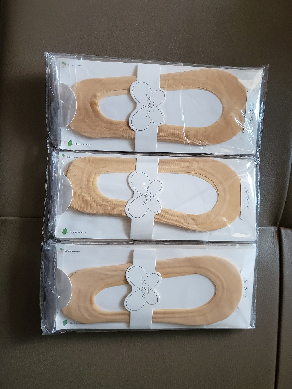시너싹스 여성용 전체실리콘 논슬립 쿨 덧신 9켤레