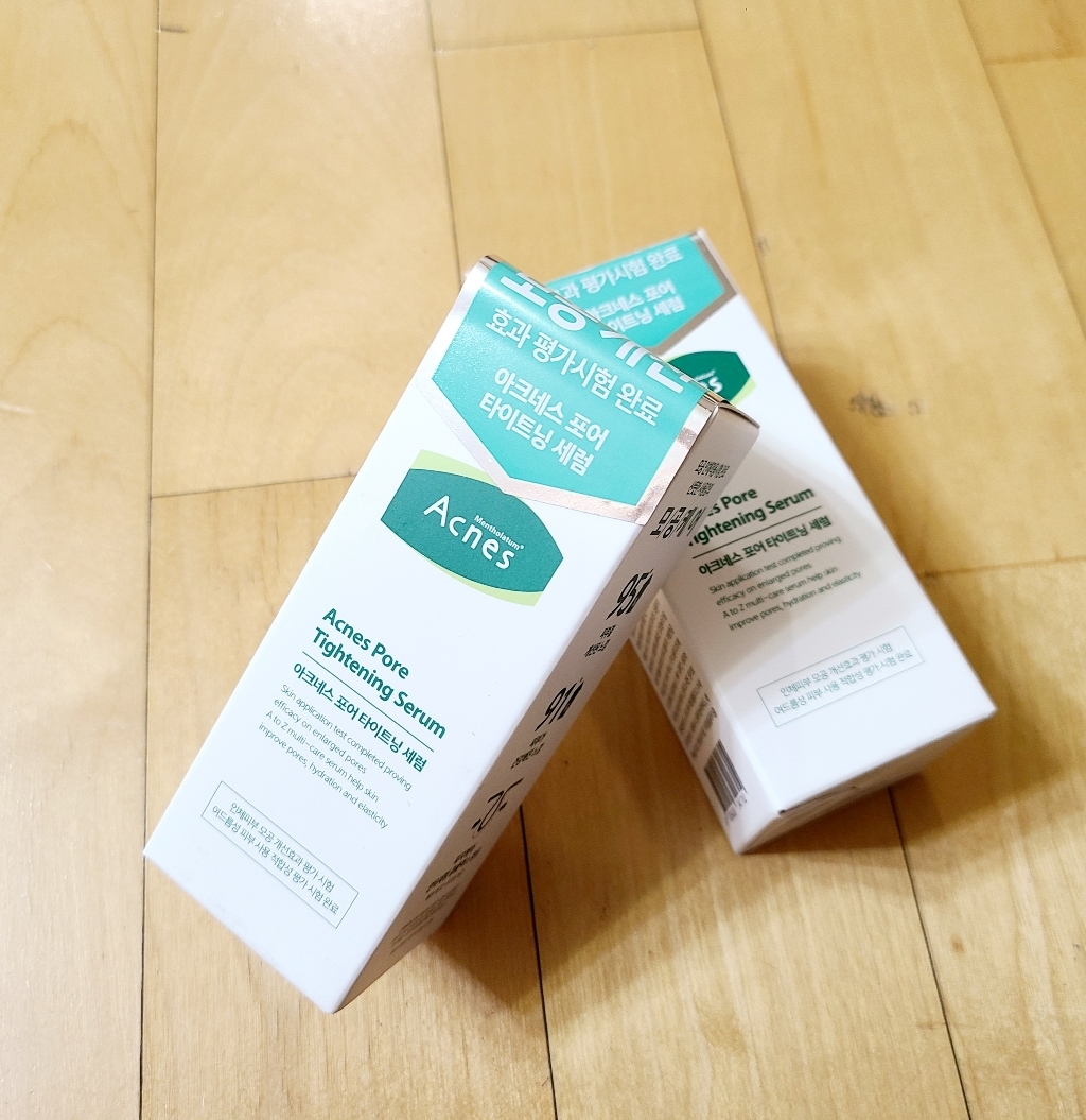 아크네스 포어 타이트닝 세럼 리뷰후기