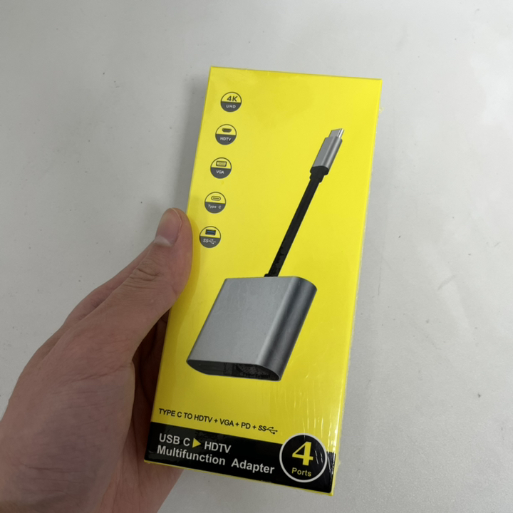 한스 토리 4IN1 USB31 C타입 멀티허브 젠더 컨버터 RB HDI 애플맥북프로 삼성