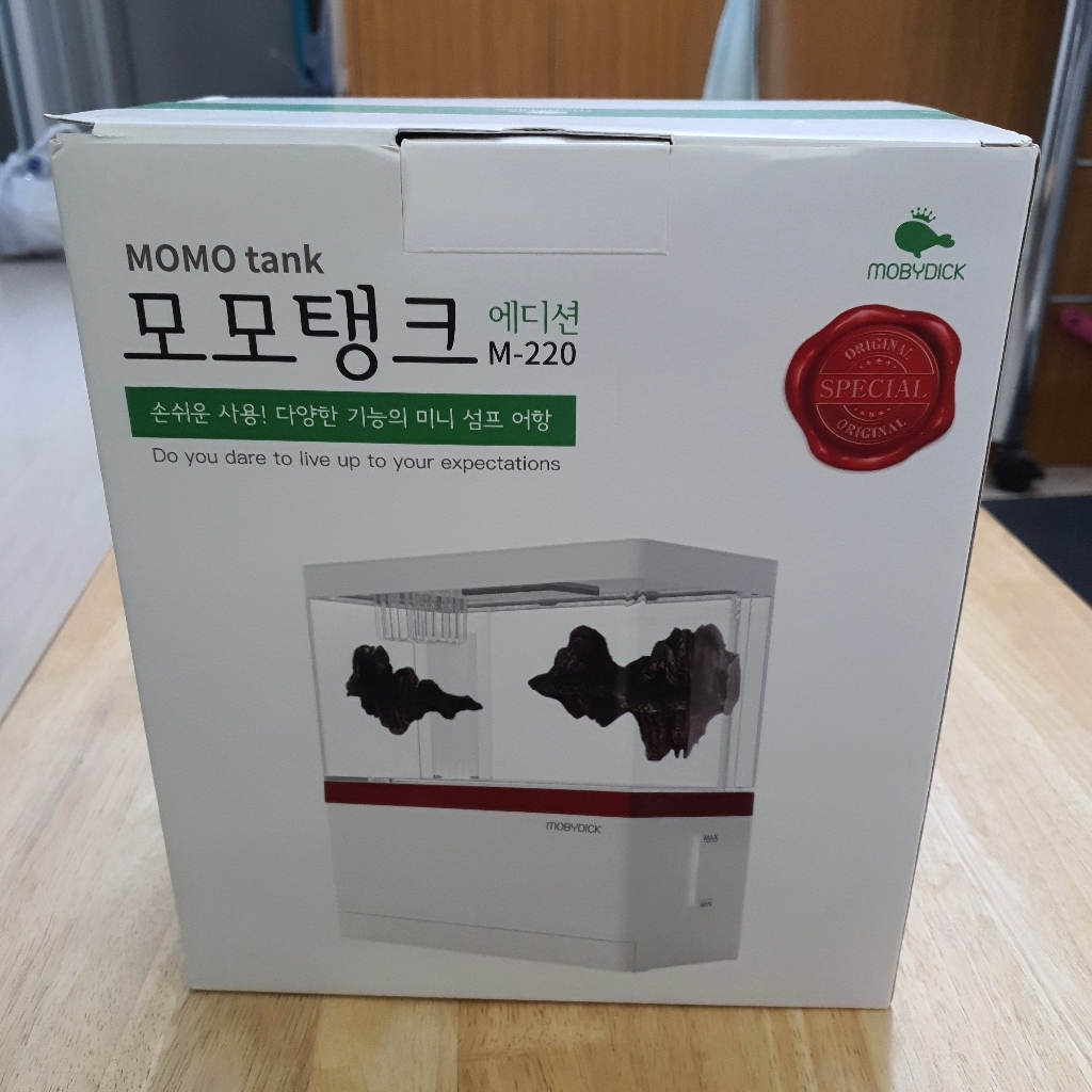 모비딕 모모탱크 에디션 미니 섬프 어항 -220 스페셜세트